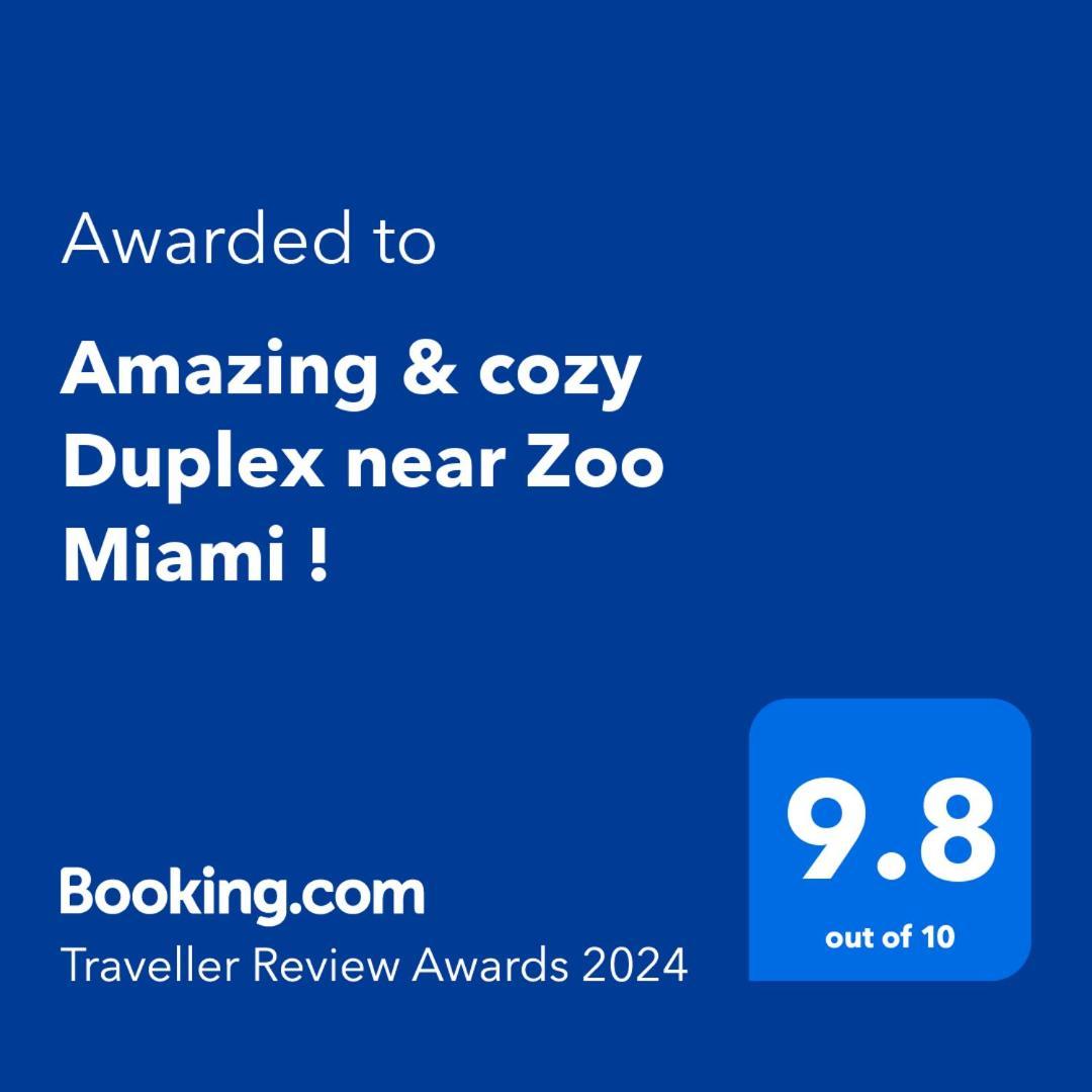 Amazing & Cozy Duplex Near Zoo Miami ! Villa ภายนอก รูปภาพ